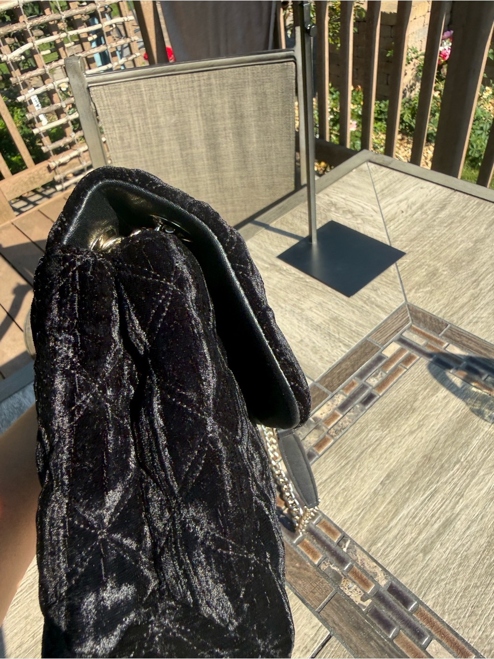 EUC Kate Spade New York Natalia Crushed Velvet Small Flap
Crossbody - Picture 6 of 9